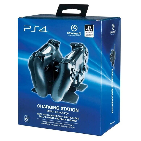 PowerA PlayStation 4 PS4 DualShock Controller DUAL Charging Station Official - Picture 2 of 5